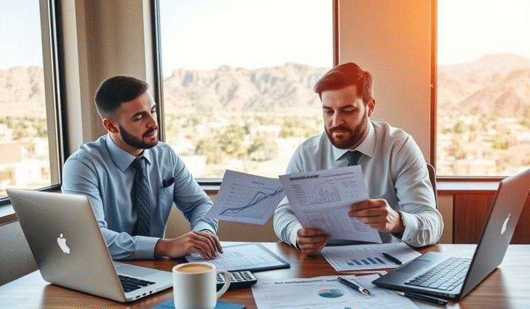 accountants Grand Junction office meeting and financial review