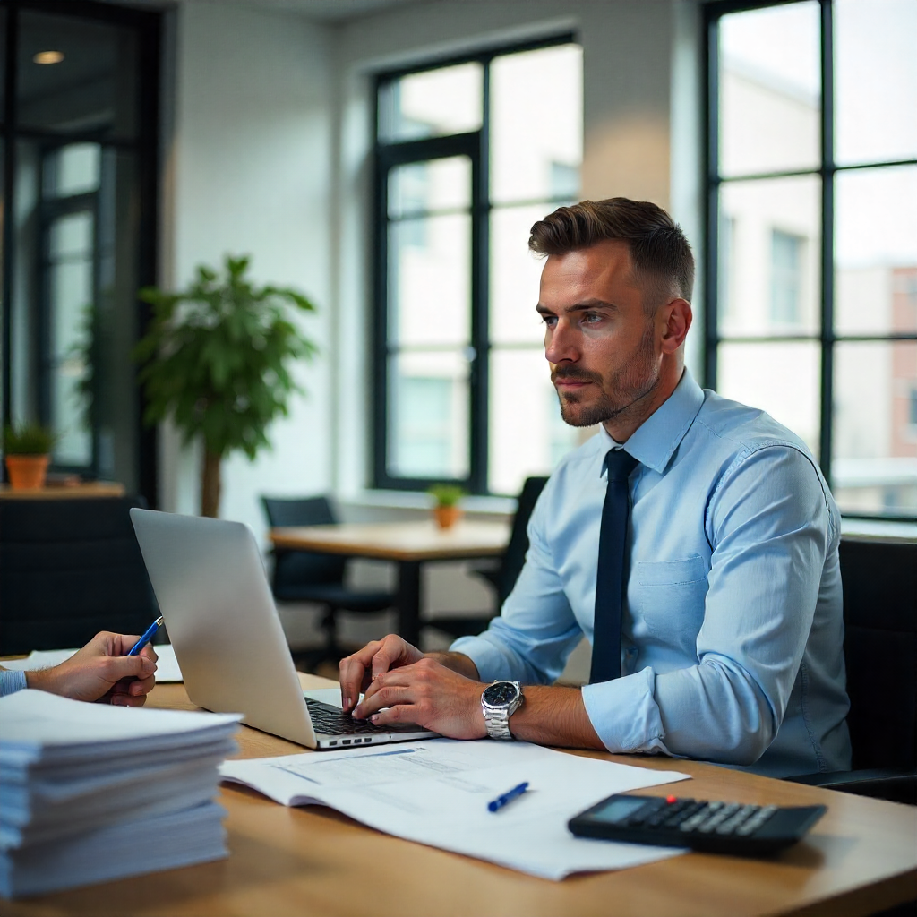 Professional office environment representing Malkasian Accountancy LLP providing expert accounting services